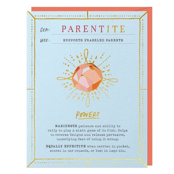 "Parentite" Encouragement Card - Picture 1 of 2